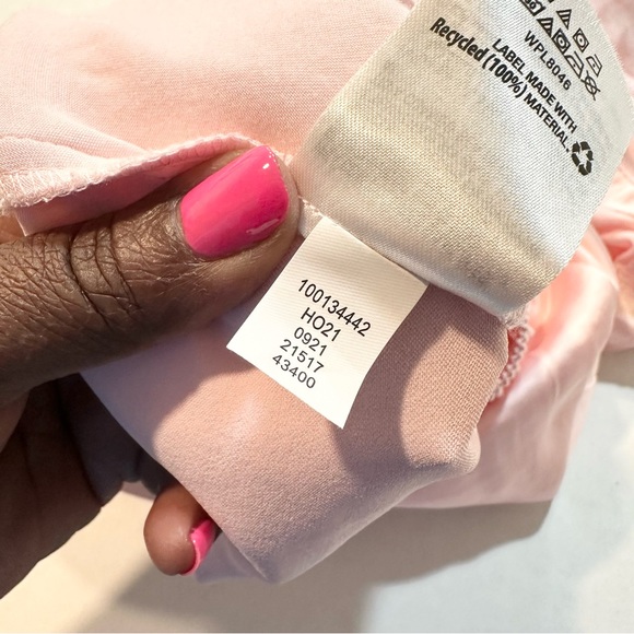 INC Pink Satin Jogger Pants Cargo Pockets, New w/ Tags, Size XL - Picture 8 of 15